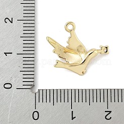 Ottone micro spianare pendenti zirconi&nbsp;KK-M326-11G