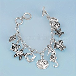 Armbänder mit Anhängern aus einer Ozeanlegierung&nbsp;FS-WGFD137-01