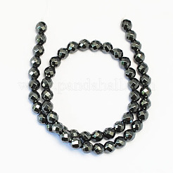 Non magnetici perle ematite sintetico fili&nbsp;G-S086-8mm