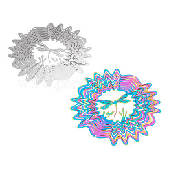 2 Stück 2 Farben 201 Edelstahl Verbinder Charms/Verbinder&nbsp;STAS-TA0005-70