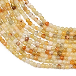 Cuentas de jade Xiuyan naturales hebras&nbsp;GG-CBA0389-A01-2mm