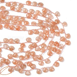 Natürliche sunstone Perlen Stränge&nbsp;G-L654-L02-01