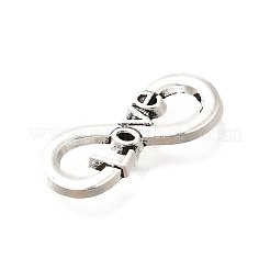 Ringe aus tibetischem Legierungs-Unendlichkeitssymbol&nbsp;PALLOY-D291-22AS