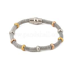 304 Edelstahl-Mesh-Kettenarmbänder für Damen&nbsp;BJEW-Z087-15P