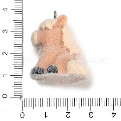 Beflockung von Anhängern aus opakem Harz&nbsp;FIND-E060-01B