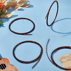 Bande de purfling pour reliure de guitare&nbsp;FIND-WH0018-41B-02