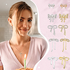 20 pz 10 stili di pendenti in lega e ottone con strass&nbsp;FIND-GA0005-09