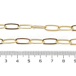 Kettenhalsketten aus Messing&nbsp;NJEW-A042-17G-01