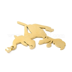 Placcatura ionica (ip) halloween 304 acciaio inossidabile grandi pendenti&nbsp;STAS-R122-14G
