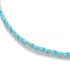 Bracelets de cordon tressé en coton&nbsp;BJEW-JB05501-02