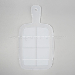 Rechteckiger Griff Essteller Silikonformen&nbsp;X-DIY-L021-59