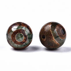 Tibetischen Stil dzi Perlen&nbsp;TDZI-N001-004