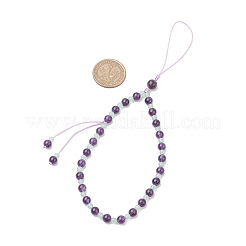 Handyriemen aus natürlichem Amethyst&nbsp;HJEW-JM03418-02