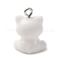 Pendentifs en résine opaque&nbsp;X-RESI-Z036-02P