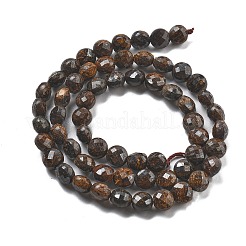 Natur Bronzit Perlen Stränge&nbsp;G-C179-A07-02