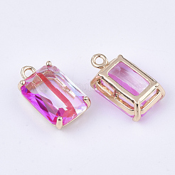 Colgantes de cristal transparente&nbsp;GLAA-T007-20C