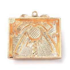 Weihnachtsanhänger aus Zinklegierung mit Strassen&nbsp;PALLOY-K008-02C-KCG