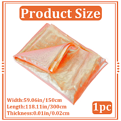 1 pièce de tissu laser en polyester&nbsp;AJEW-GF0014-48A