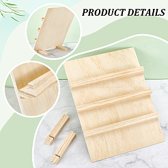 Contremarches en bois&nbsp;ODIS-WH0038-146A