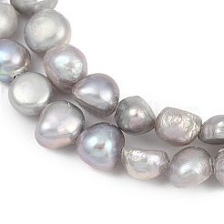 Brins de perles de culture d'eau douce naturelles&nbsp;PEAR-P064-20A-03C