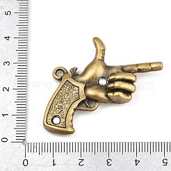 Pendentifs en alliage de style tibétain&nbsp;AL-CBA2376-20AB