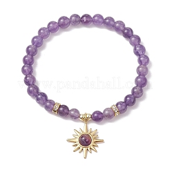 Natürlichen Edelstein Perlen Stretch-Armbänder&nbsp;BJEW-JB11439