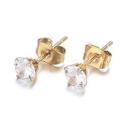 Ensembles de bijoux en strass en acier inoxydable 304&nbsp;SJEW-H301-15G