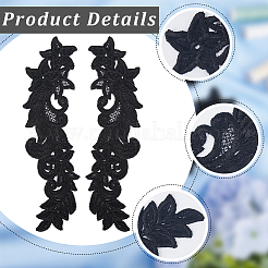 Blumen-Polyester&nbsp;DIY-WH0308-462A
