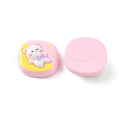 Cabochon in resina opaca simpatico cartone animato&nbsp;CRES-O006-06B