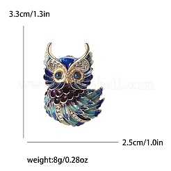 Eule-Emaille-Pin&nbsp;PW-WG35F0E-01