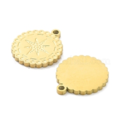 Ionenplattierung (IP) 316L chirurgischer Edelstahlanhänger&nbsp;STAS-D029-05G