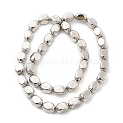 Chapelets de perles en verre électroplaqué&nbsp;EGLA-F166-02B-P