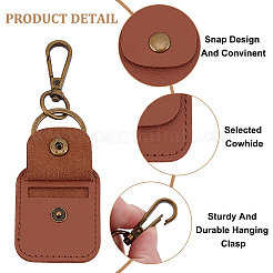 2 porte-anneau en cuir PU&nbsp;AJEW-GO0002-27A