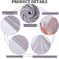 1 Yard Polyester-Stretch-Netzgewebe&nbsp;DIY-CY0002-26B