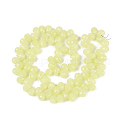 Nachahmung Jade Glasperlen &nbsp;GLAA-Q116-01A-A04