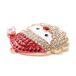 Colgantes navideños de rhinestone de aleación de zinc&nbsp;PALLOY-K008-01E-KCG