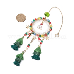 Perles de verre et alliage d'émail&nbsp;HJEW-TA00245