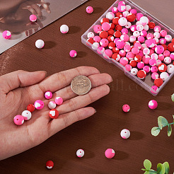 120 Stück 7 Farben handgefertigte Polymer Clay Perlen&nbsp;CLAY-TA0001-93