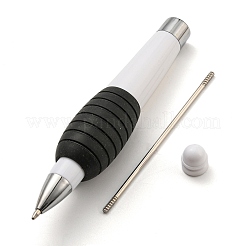 Penna a sfera retrattile in plastica&nbsp;AJEW-P122-A02