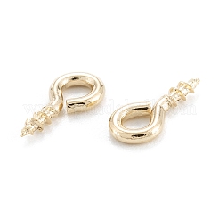 Vis en laiton broche oeil cheville bails&nbsp;LS-KK-D063-03G
