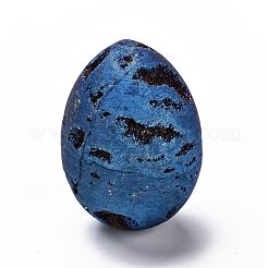 Perline di agata naturale druzy&nbsp;G-H262-02-A