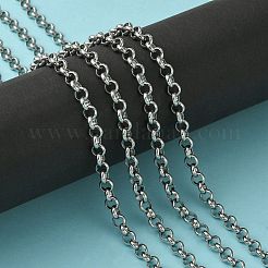 Chaînes rolo en acier inoxydable 304 résistant au ternissement&nbsp;STAS-M032-42P-5.7mm
