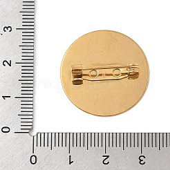 Brosche Cabochon Fassungen&nbsp;LS-STAS-K254-05D-G