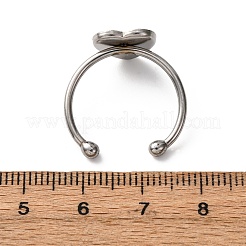 Offene Manschettenringkomponenten aus Edelstahl 304&nbsp;STAS-S134-01P-D01