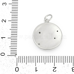 Pendentifs en laiton zircon cubique transparent&nbsp;KK-G522-30P