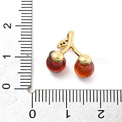 Colgante micropavé cubic zirconia de latón&nbsp;KK-R220-01G