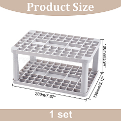 Supporti per pennelli cosmetici in plastica&nbsp;MRMJ-WH0070-34C