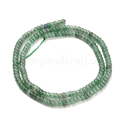 Chapelets de perles en aventurine vert naturel&nbsp;G-Z110-B24-2x4mm