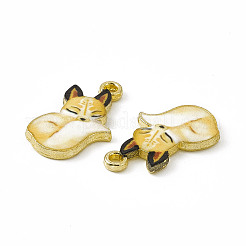 Pendenti in lega verniciata&nbsp;LS-PALLOY-P288-05G-01