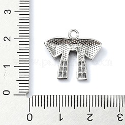 Gestell aus beschichteter Legierung mit Strass-Anhängern&nbsp;FIND-Z051-03P-02